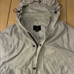 🔥5 for 20🔥 H&M Light Gray Hooded Jacket S